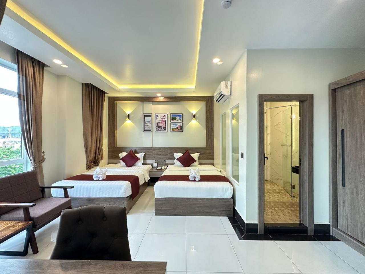 Twin Hotel Kampot Exterior foto